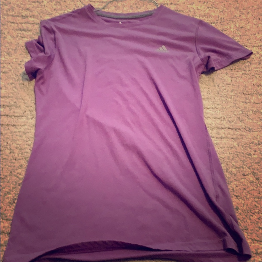 A Adidas purple tee shirt great condition